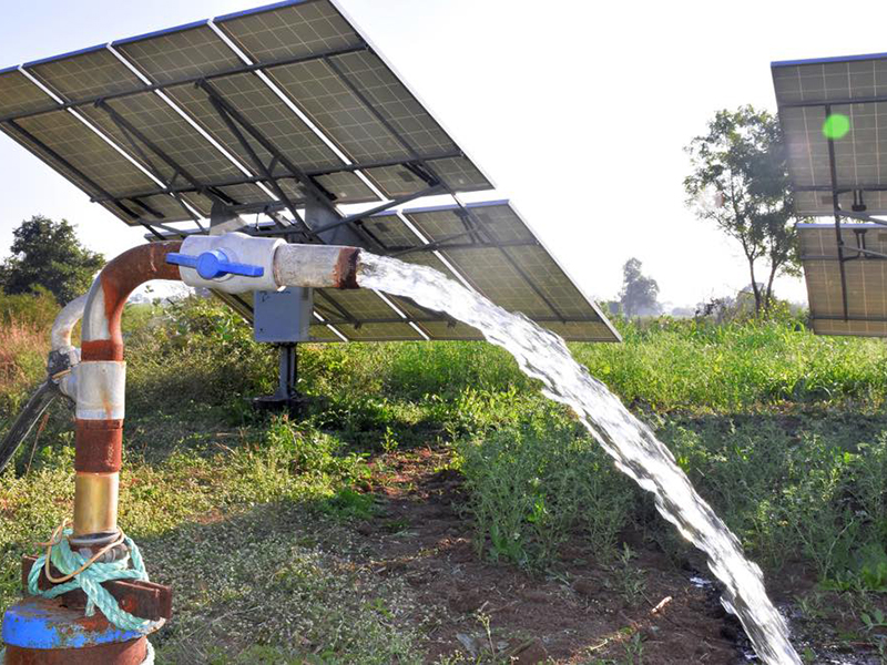 Las bombas de agua solares impulsan el riego sostenible